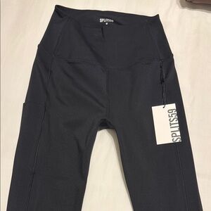 Splits59 Kids Black Leggings